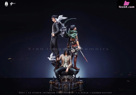 Attack On Titan Memoirs Of Eren Statue - Lc Studio [Pre-Order]