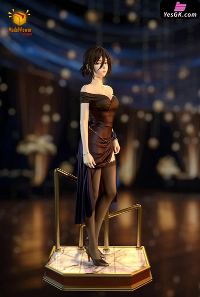 Attack on Titan Midnight Banquet Series #1 Formal Dress Mikasa Ackerman GK Statue - Model Power Studio [Pre-Order]