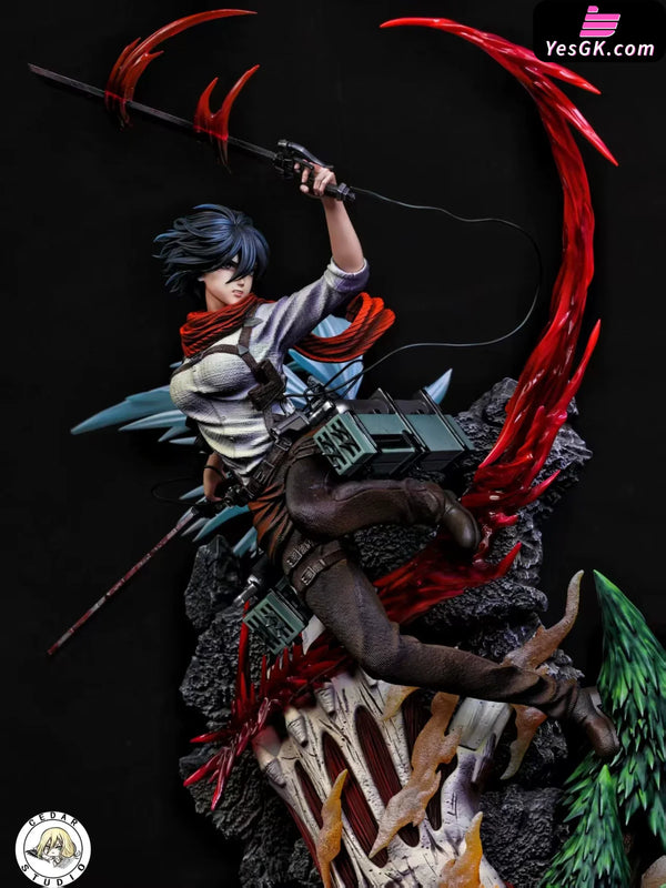 Attack on Titan Mikasa Ackerman 1/6 GK Statue - Cedar Studio [In-Stock] - Full Payment - Attack on Titan