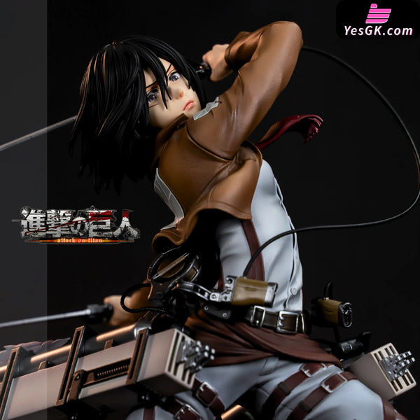 Attack on Titan Mikasa Ackerman 1/6 Licensed Statue - Zodiakos Studio [In-Stock] - Full Payment - Attack on Titan