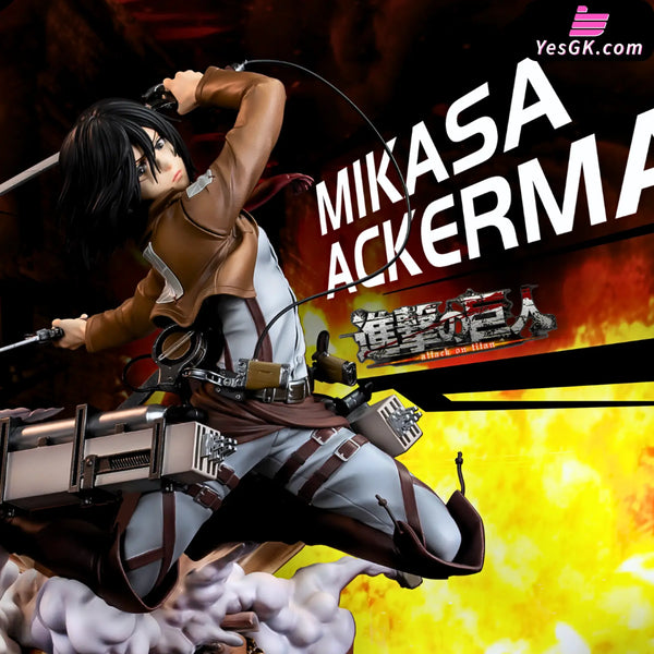 Attack on Titan Mikasa Ackerman 1/6 Licensed Statue - Zodiakos Studio [In-Stock] - Full Payment - Attack on Titan
