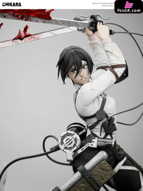 Attack On Titan Mikasa Ackerman Armin Arlert Statue - Chikara Studio [Pre - Order]