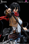 Attack On Titan Mikasa Ackerman Armin Arlert Statue - Jr Studio [Pre - Order]