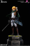 Attack On Titan Mikasa Ackerman Armin Arlert Statue - Jr Studio [Pre - Order]