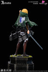 Attack On Titan Mikasa Ackerman Armin Arlert Statue - Jr Studio [Pre - Order]