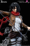 Attack On Titan Mikasa Ackerman Armin Arlert Statue - Jr Studio [Pre - Order]