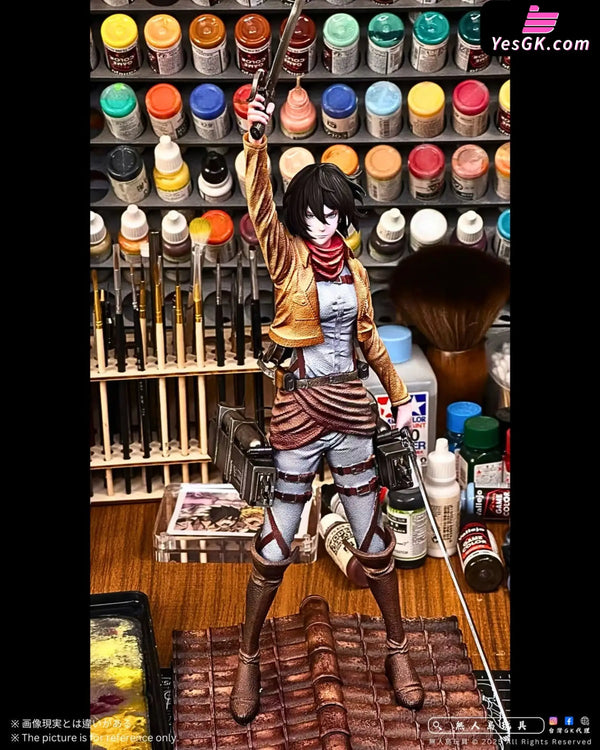 Attack on Titan Mikasa Ackerman Dokga Declaration 1/6 Statue - Leo Studio [Pre-Order] - Attack on Titan