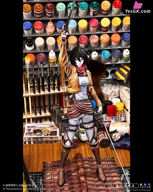 Attack on Titan Mikasa Ackerman Dokga Declaration 1/6 Statue - Leo Studio [Pre-Order] - Attack on Titan