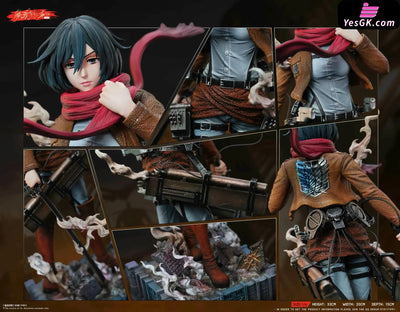 Attack On Titan Mikasa Ackerman GK Statue - MagicBook Studio [Pre-Order] Attack on Titan