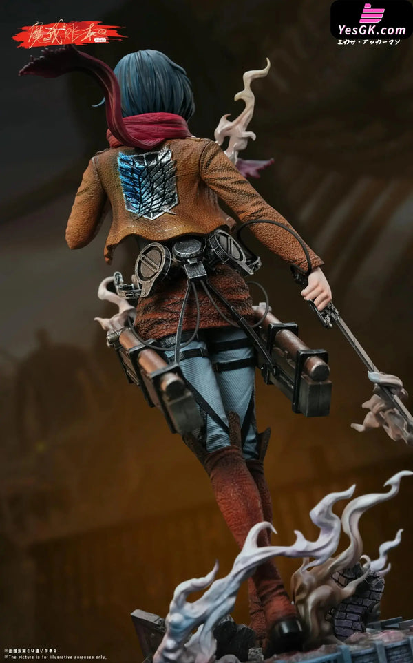 Attack On Titan Mikasa Ackerman GK Statue - MagicBook Studio [Pre-Order] Attack on Titan