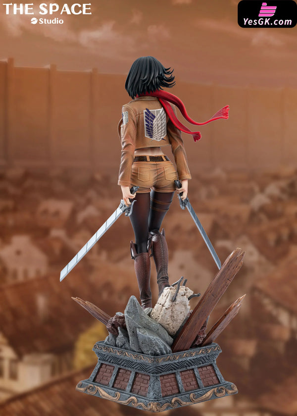 Attack on Titan Mikasa Ackerman GK Statue - The Space Studio [In-Stock] - Attack on Titan