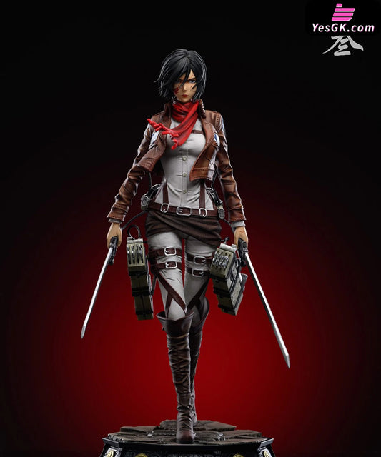 Attack On Titan Mikasa Ackerman Statue - San Studio [Pre - Order] Deposit / 1/6 Scale