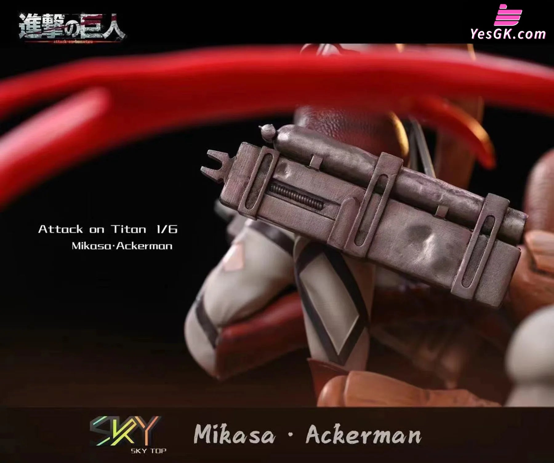 Attack on Titan - Mikasa Ackerman Resin Statue - Sky Top Studio [In Stock]