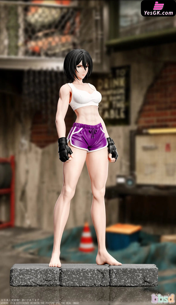 Attack on Titan Mikasa in Training Statue - BBSD Studio