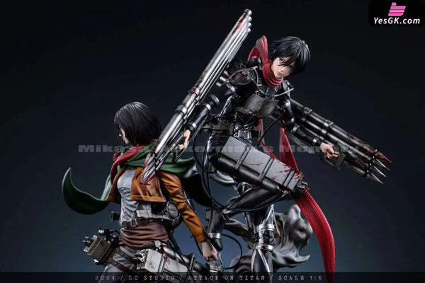 Attack on Titan Mikasa Memoirs 1/6 GK Statue - LC Studio [Pre-Order] Attack on Titan