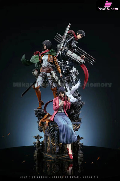 Attack on Titan Mikasa Memoirs 1/6 GK Statue - LC Studio [Pre-Order] Attack on Titan