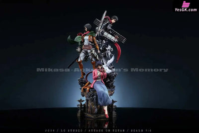 Attack on Titan Mikasa Memoirs 1/6 GK Statue - LC Studio [Pre-Order] Attack on Titan