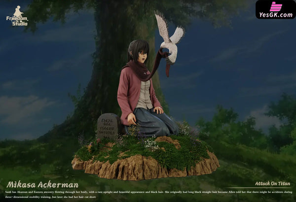 Attack On Titan Mikasa Under The Tree Resin Statue - Freedom Studio [Pre - Order]