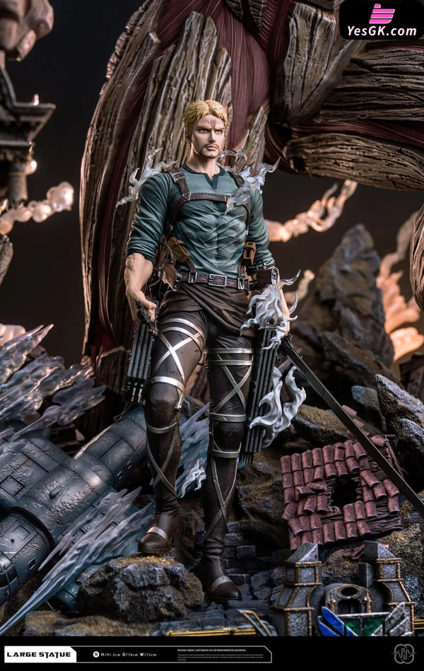 Attack on Titan Reiner Braun The Armored Titan 1/6 Statue - Hertz Studio [In-Stock] - Full Payment - Attack on Titan