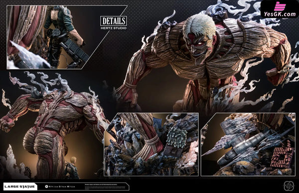 Attack on Titan Reiner Braun The Armored Titan 1/6 Statue - Hertz Studio [In-Stock] - Full Payment - Attack on Titan