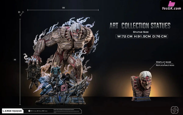 Attack on Titan Reiner Braun The Armored Titan 1/6 Statue - Hertz Studio [In-Stock] - Full Payment - Attack on Titan
