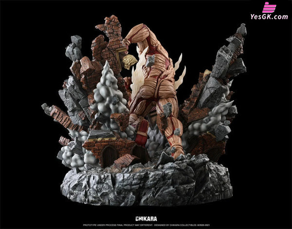 Attack On Titan Series Armored And Reiner Braun Resin Statue - Chikara Studio [Pre-Order Closed] On
