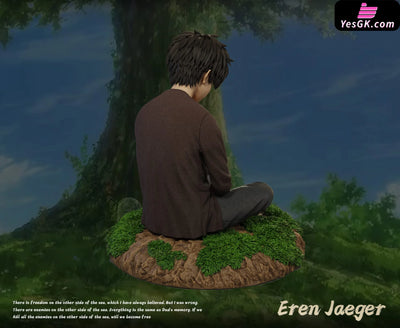 Attack On Titan Sleeping Eren Resin Statue - Freedom Studio [Pre - Order]