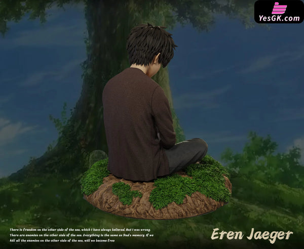 Attack On Titan Sleeping Eren Resin Statue - Freedom Studio [Pre - Order]