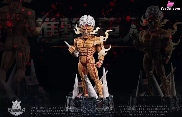 Attack on Titan The Armored Titan 2.0 WCF GK Statue - Warhead Studio [In-Stock] - Full Payment - Attack on Titan