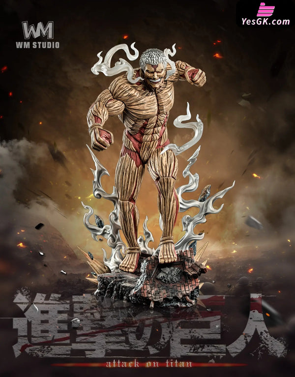 Attack on Titan The Armored Titan Reiner Braun GK Statue - WM Studio [Pre-Order] Attack on Titan