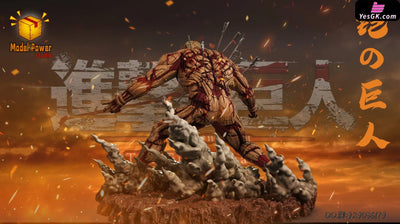 Attack On Titan The Armored Resin Statue - Model Power Studio [Pre - Order]