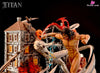 Attack on Titan The Great Titan #1 War Hammer Titan VS Attack Titan Statue - TITAN Studio [Pre-Order] - Attack on Titan