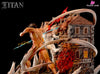 Attack on Titan The Great Titan #1 War Hammer Titan VS Attack Titan Statue - TITAN Studio [Pre-Order] - Attack on Titan