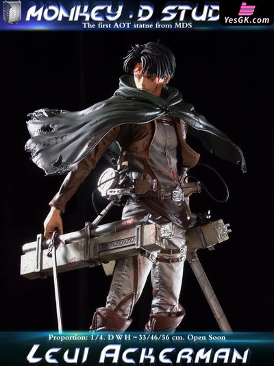 Attack On Titan The Most Gentle Dwarf Captain Levi GK Statue - Monkey.D Studio [Pre-Order] Attack on Titan