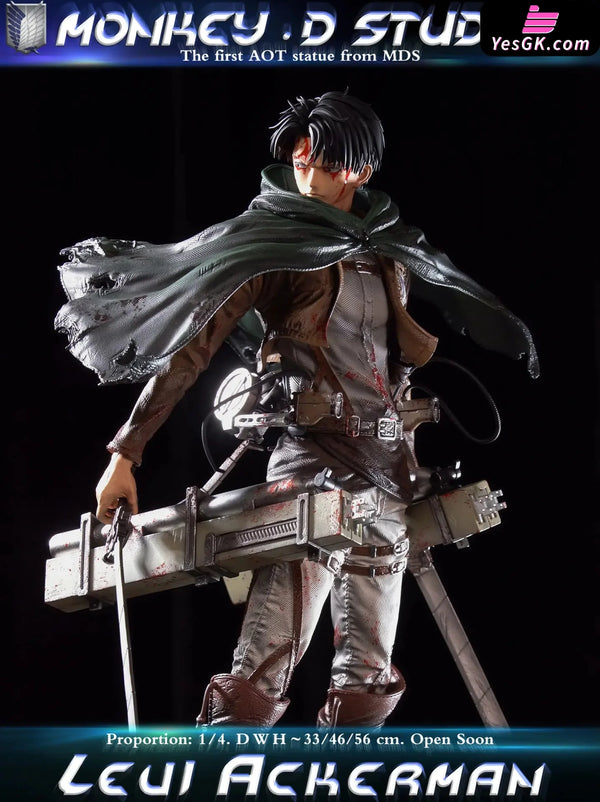 Attack On Titan The Most Gentle Dwarf Captain Levi GK Statue - Monkey.D Studio [Pre-Order] Attack on Titan