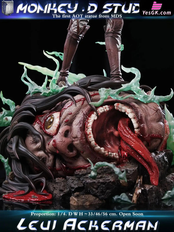 Attack On Titan The Most Gentle Dwarf Captain Levi GK Statue - Monkey.D Studio [Pre-Order] Attack on Titan