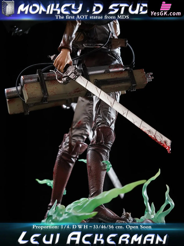 Attack On Titan The Most Gentle Dwarf Captain Levi GK Statue - Monkey.D Studio [Pre-Order] Attack on Titan