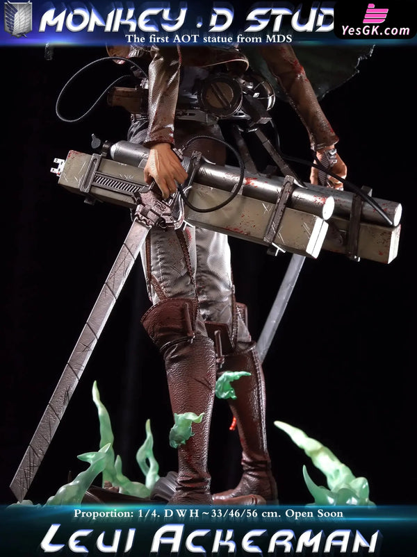 Attack On Titan The Most Gentle Dwarf Captain Levi GK Statue - Monkey.D Studio [Pre-Order] Attack on Titan