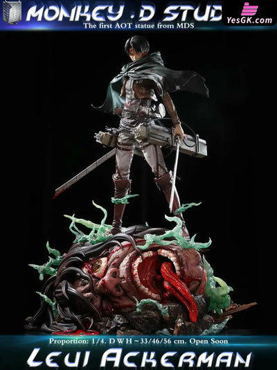 Attack On Titan The Most Gentle Dwarf Captain Levi GK Statue - Monkey.D Studio [Pre-Order] Full Payment / 1/6 Scale