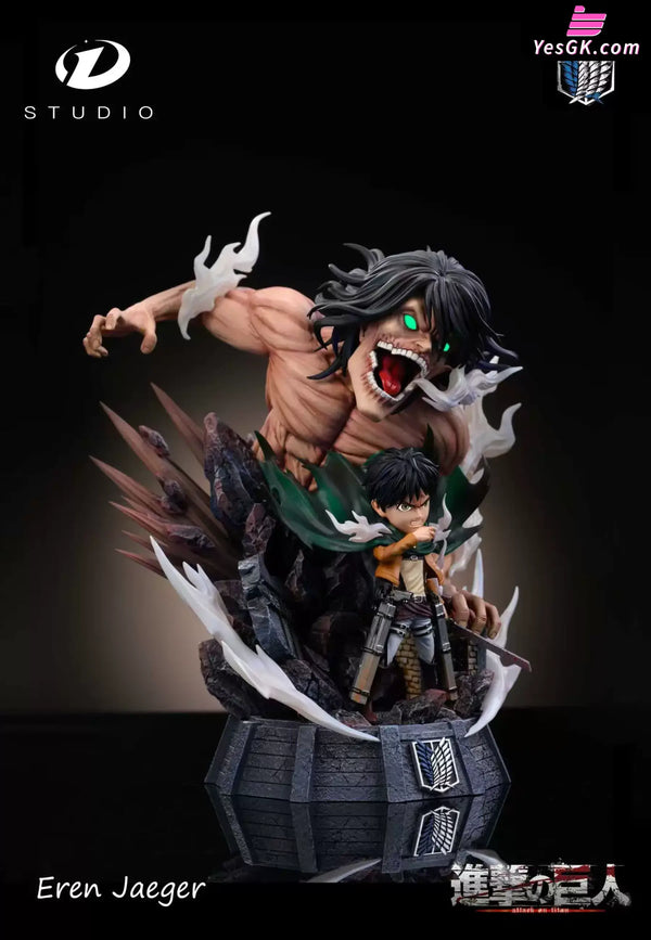 Attack on Titan The Nine Titans #1 Eren WCF GK Statue - D Studio [In-Stock] - Full Payment - Attack on Titan