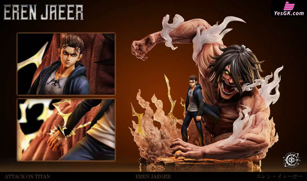 Attack on Titan The Nine Titans Series #1 Eren VS Pieck 1/6 GK Statue - Void Studio [Pre-Order] - Attack on Titan