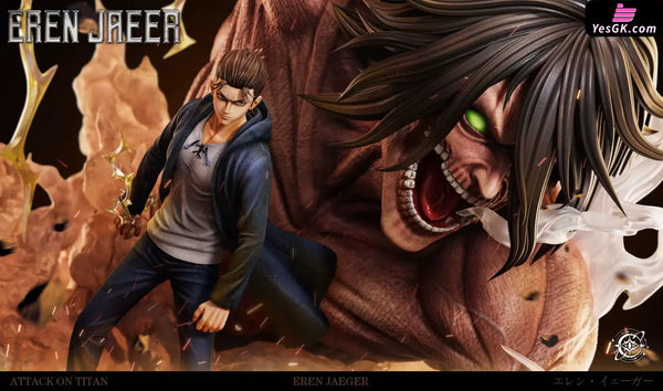 Attack on Titan The Nine Titans Series #1 Eren VS Pieck 1/6 GK Statue - Void Studio [Pre-Order] - Attack on Titan