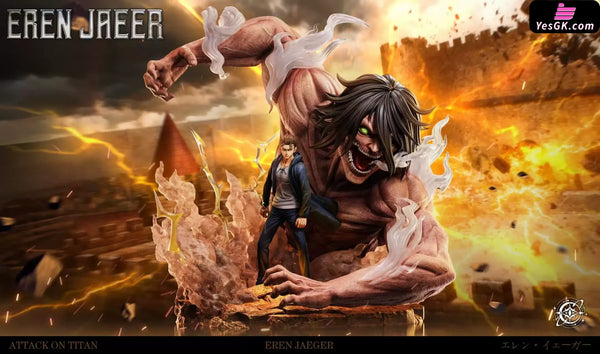 Attack on Titan The Nine Titans Series #1 Eren VS Pieck 1/6 GK Statue - Void Studio [Pre-Order] - Attack on Titan