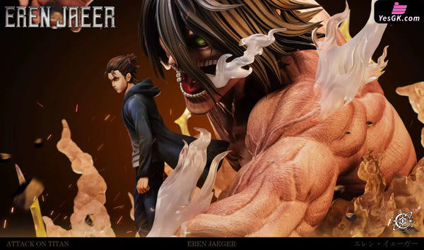 Attack on Titan The Nine Titans Series #1 Eren VS Pieck 1/6 GK Statue - Void Studio [Pre-Order] - Attack on Titan