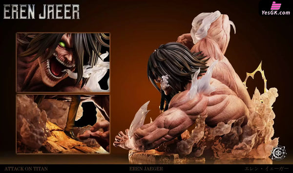 Attack on Titan The Nine Titans Series #1 Eren VS Pieck 1/6 GK Statue - Void Studio [Pre-Order] - Attack on Titan