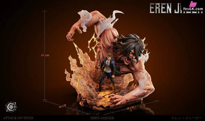 Attack on Titan The Nine Titans Series #1 Eren VS Pieck 1/6 GK Statue - Void Studio [Pre-Order] - Attack on Titan