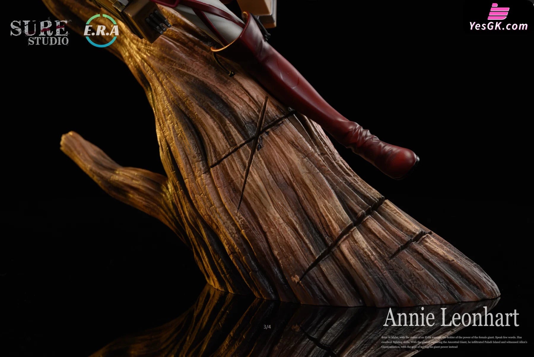 Attack On Titan Tree Stump-Annie Leonhart Statue - Sure Studio & Era [Pre-Order]