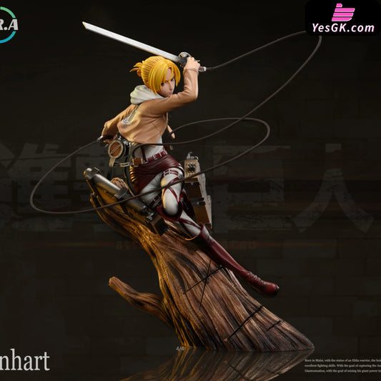 Attack On Titan Tree Stump-Annie Leonhart Statue - Sure Studio & Era [Pre-Order]