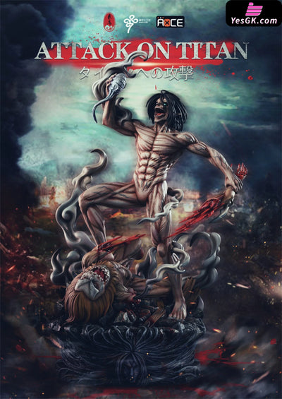 Attack On Titan Vs Jaw Resin Statue - Lc Studio [Pre-Order Closed] On