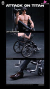 Attack On Titan Wheelchair Captain Levi Statue - Sgs Studio [Pre-Order]